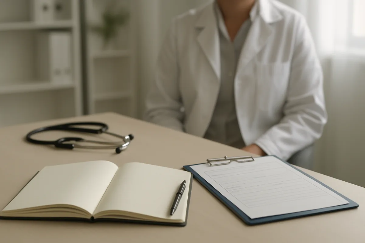 Prima visita urologica: quali informazioni preparare sui sintomi urinari