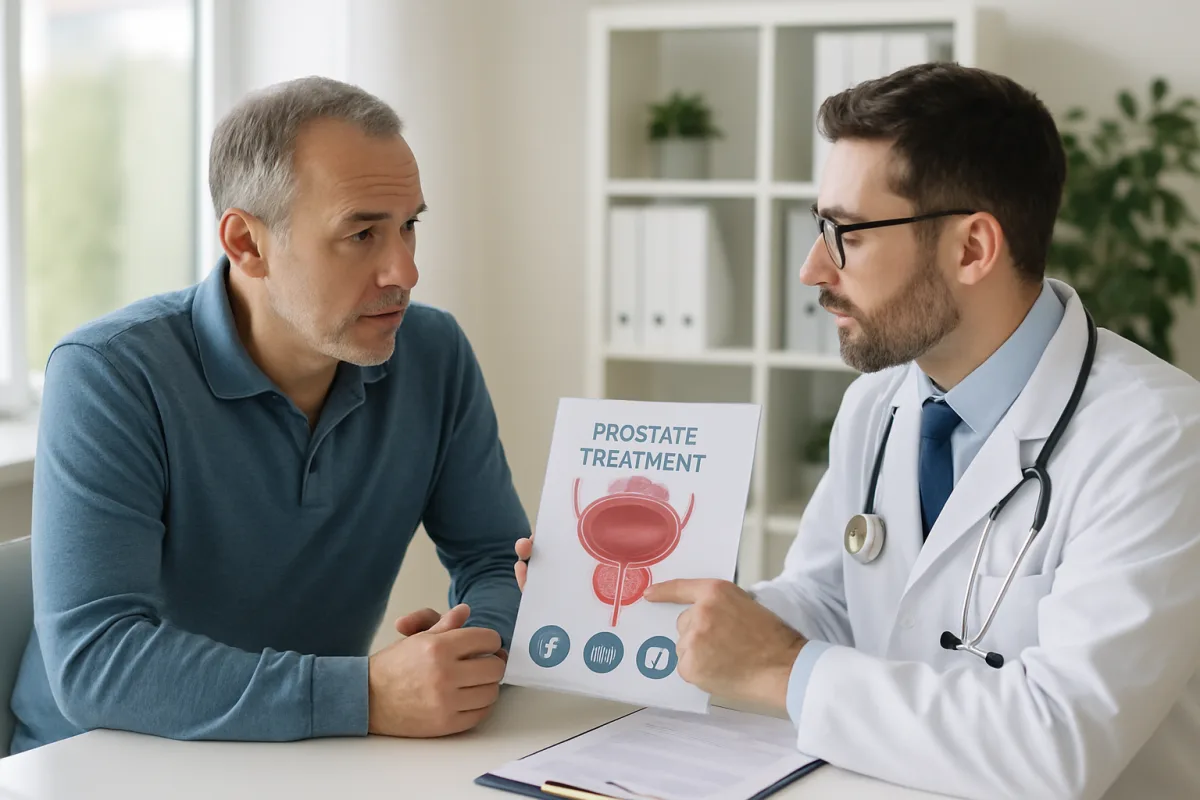 Trattamenti farmacologici per prostata ingrossata